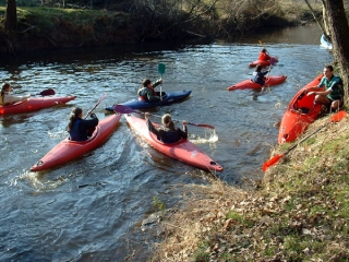 Kayak en el Tardoire